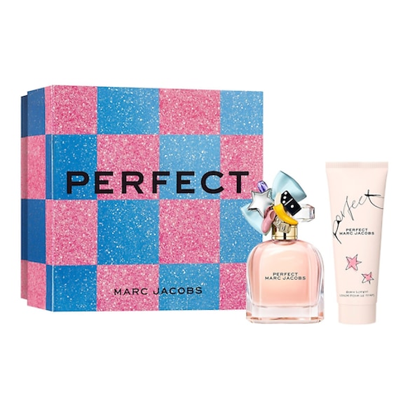 MARC JACOBS PERFECT EAU DE PARFUME AND BODY LOTION XMASS SET, MARC JACOBS